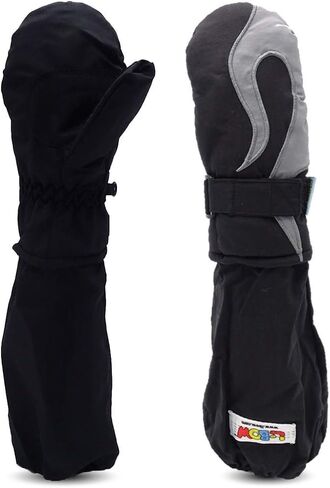 L-Bow Kids Mittens + Flame Style for Kids Mittens Back to School + Waterproof Stay On Design in Saudi Arabia