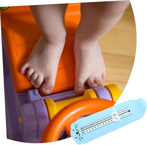 PartyKindom Foot Measuring Tool Accurate Shoes Ruler for Measurement Cartoon Design for Boys for Online Shopping Easy to Read Foot Measurement Device in Saudi Arabia