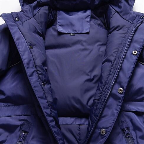 Girls Fur Thick Jumpsuit 3-10 Years Kids Overalls Children Ski Suit Snow Wear Snowsuit in Kuwait