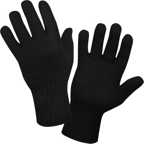 Rothco Black Military Wool Glove Liners (Large) in Saudi Arabia