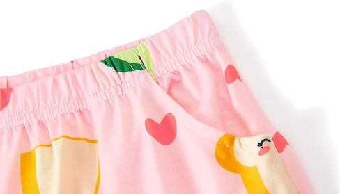 Tebbis TENDIN TIE صبغة/أفوكادو/كات بيجاماس من أجل Big & Teen Girls 2 قطعة ناعمة وقصيرة PJ مجموعة الحجم 6-18 in Kuwait