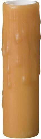 B&P LAMP® 4 بوصة لون عملة ذهبية polybeeswax candlelabra غطاء شمعة in Saudi Arabia
