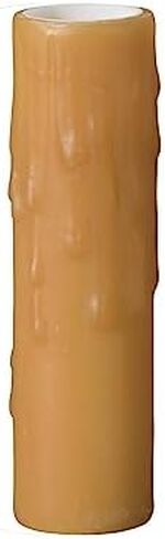 B&P LAMP® 4 بوصة لون عملة ذهبية polybeeswax candlelabra غطاء شمعة in Saudi Arabia