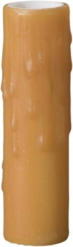 B&P LAMP® 4 بوصة لون عملة ذهبية polybeeswax candlelabra غطاء شمعة in Saudi Arabia