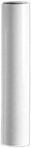 B&P Lamp® 8" Ht., White Plastic Candle Cover, Candelabra Base in Saudi Arabia