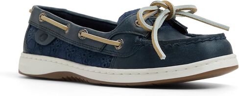 Sperry Ladies Footwear Women's Angelfish Boat Shoe, Black NB, 10 in Saudi Arabia