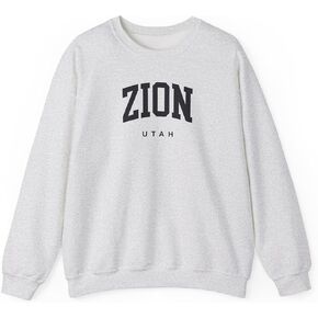 Zion Utah Adult Unisex Crewneck Sweatshirt in Kuwait