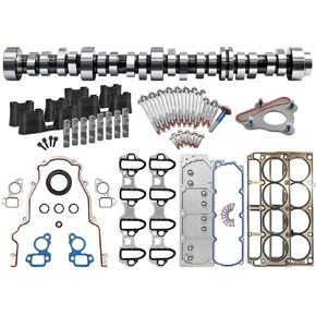 NON-AFM 5.3 Cam Kit Fit for 2007-2013 Chevrolet Avalanche Silverado 1500 Tahoe Trailblazer, GMC Sierra Yukon Envoy, Buick SAAB Isuzu, w/Timing Chain Oil Pump # M295 ES72220 in Kuwait