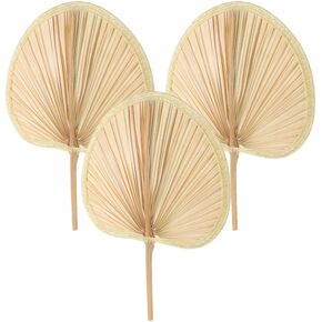 PRETYZOOM Banana Leaves Handmade Woven Fan Chinese Style Hand Fans for Decor Portable in Kuwait