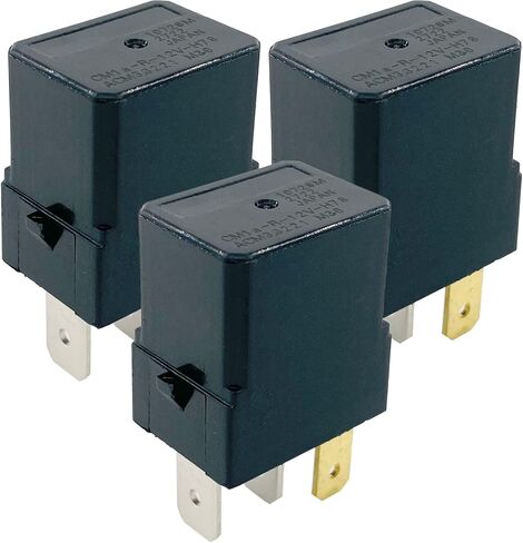 3 عبوات CM1A-R-12V ACM33221 المرحلات-40A 12VDC 4-Pin SPST Automotive Relay-متوافق لبعض سيارات نيسان-إصلاحات مضخة الوقود وأخطاء P0230/P069E in Kuwait