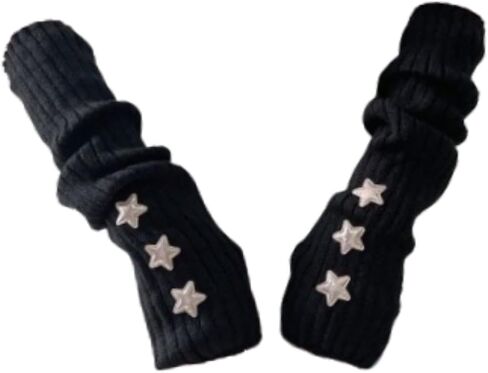 Arm Warmers Fashion Arm Sleeves Thumb Hole Wrist Warmer Long Fingerless Gloves in Saudi Arabia