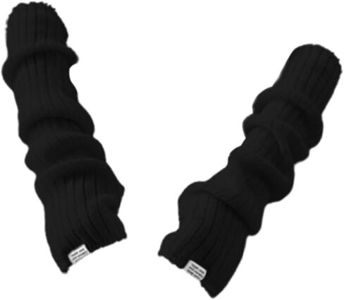 Arm Warmers Fashion Arm Sleeves Thumb Hole Wrist Warmer Long Fingerless Gloves in Saudi Arabia