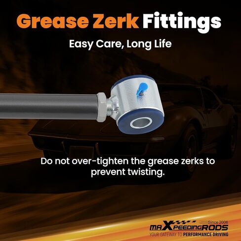 maXpeedingrods Adjustable Rear Strut Rods for Chevy Corvette 1980-1982 in Saudi Arabia