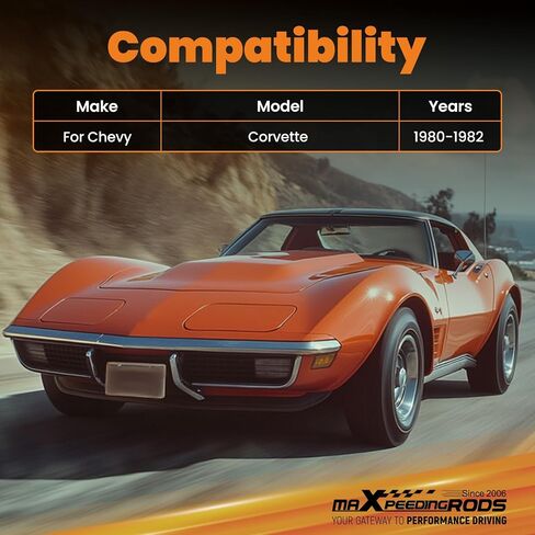 maXpeedingrods Adjustable Rear Strut Rods for Chevy Corvette 1980-1982 in Saudi Arabia