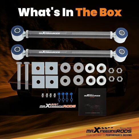 maXpeedingrods Adjustable Rear Strut Rods for Chevy Corvette 1980-1982 in Saudi Arabia