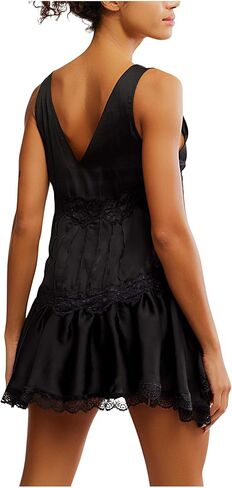 Free People Women's in This Groove Mini Slip Dress in Kuwait