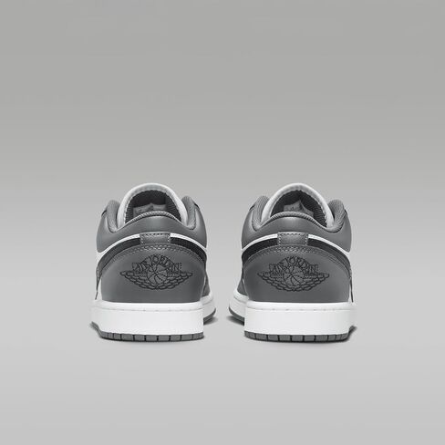 Air Jordan 1 أحذية الرجال المنخفضة (553558-152 ، اللون الأبيض/الحديد الرمادي/الأسود) in Saudi Arabia
