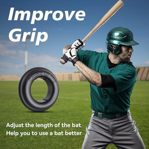5 حزم مضرب بيسبول قبضة الاختناق حلقات الاختناق حلقة البيسبول الكرة اللينة تيبول تيبول الخفافيش الاختناق حلقة الخفافيش مقبض البيسبول الملحقات - اللون الأزرق in Kuwait