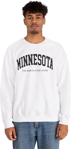 Minnesota Adult Unisex Crewneck Sweatshirt in Saudi Arabia