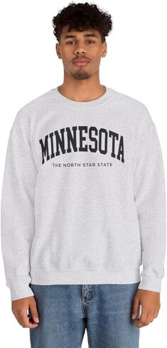 Minnesota Adult Unisex Crewneck Sweatshirt in Kuwait