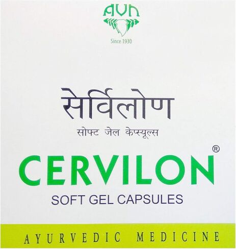 Avn Cervilon Ayurvedic / Herbal Soft Gel Capsules (حزمة حجم 3) (270 كبسولة) in Kuwait