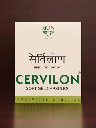 Avn Cervilon Ayurvedic / Herbal Soft Gel Capsules (حزمة حجم 3) (270 كبسولة) in Kuwait