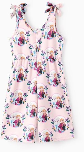 Disney Mickey and Friends Girls Cute Suspender Romper Jumpsuits Preppy Clothes Pants Pink 3-4 Years in Saudi Arabia