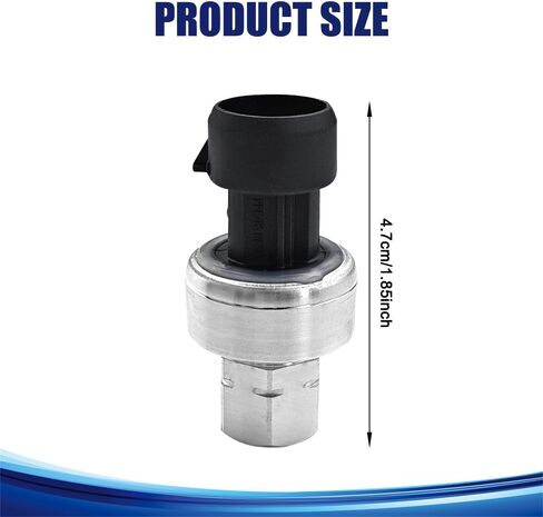 AC Pressure Sensor Switch, AC Sensor for Car, A/C High Pressure Switch Air Conditioning Refrigerant Pressure Sensors OEM#1551343 13587668, AC Refrigerant Multi-Purpose Sensors for Buick GMC in Saudi Arabia