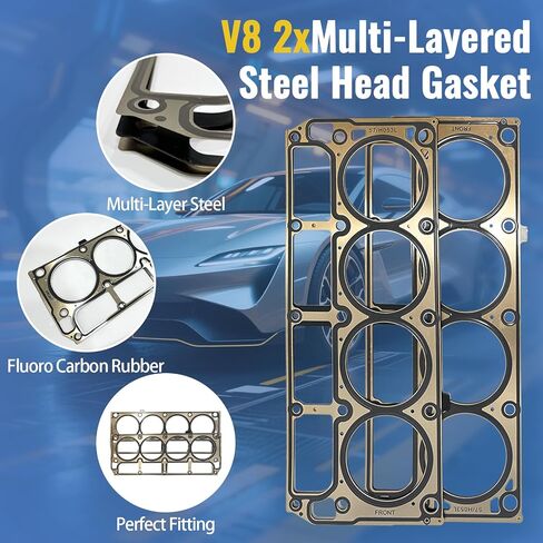 NON-AFM 5.3 Cam Kit Fit for 2007-2013 Chevrolet Avalanche Silverado 1500 Tahoe Trailblazer, GMC Sierra Yukon Envoy, Buick SAAB Isuzu, w/Timing Chain Oil Pump # M295 ES72220 in Kuwait