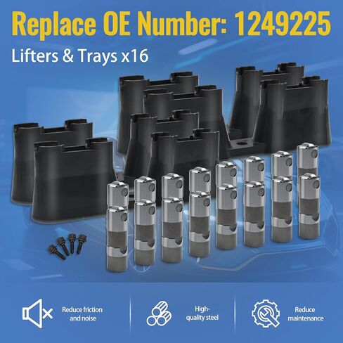 NON-AFM 5.3 Cam Kit Fit for 2007-2013 Chevrolet Avalanche Silverado 1500 Tahoe Trailblazer, GMC Sierra Yukon Envoy, Buick SAAB Isuzu, w/Timing Chain Oil Pump # M295 ES72220 in Kuwait