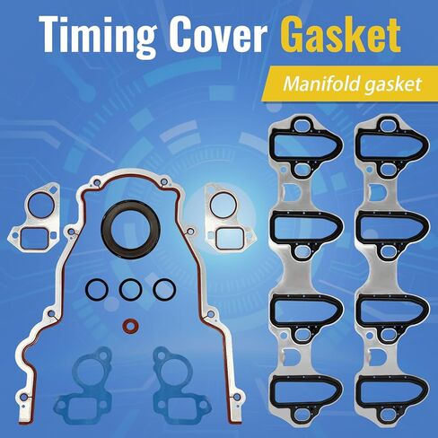 NON-AFM 5.3 Cam Kit Fit for 2007-2013 Chevrolet Avalanche Silverado 1500 Tahoe Trailblazer, GMC Sierra Yukon Envoy, Buick SAAB Isuzu, w/Timing Chain Oil Pump # M295 ES72220 in Kuwait