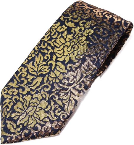 Hand Made Men's Japanese Neck Tie Pattern Luxury Kimono Brocade Silk in Saudi Arabia