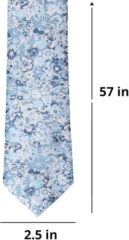 tiemart Regent Morris Neckwear Silk/Viscose Slim Necktie, 2.5" Width in Saudi Arabia