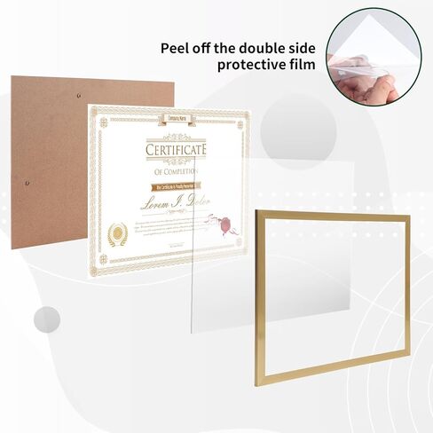 WIFTREY 8.5x11 Black Picture Frames set of 8, Certificate 8.5 by 11 Photo Frames Bulk for Document Diploma Award, Wall Hanging or Tabletop Display in Saudi Arabia