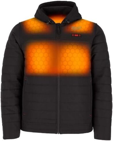 Milwaukee M12 12V Mens Heated Axis Hooded Jacket with Battery in Saudi Arabia