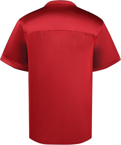 Youth Blank Football Jersey, Kids Retro Mesh Athletic Practice Shirt, Boys' Custom Short Sleeve Sports Uniform in Kuwait