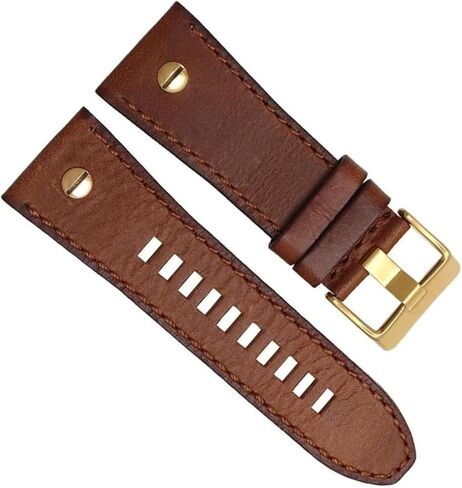 Genuine Leather Watchband Wristwatches Band For Diesel DZ7193 DZ7214 DZ7311 DZ7312 DZ7313 Watch Strap Bracelet in Kuwait