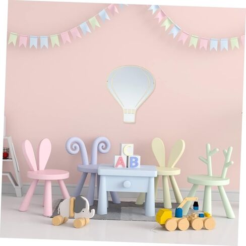 LIFKOME Non Glass Acrylic Mirror Sticker for Shatterproof Reflective Decal Easy Peel Stick Installation for Nursery Kindergarten Playroom Decor Brighten Any Room in Saudi Arabia