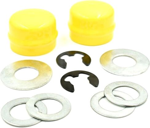 HD Switch HD Front Wheel Bearing Kitting Conversion Kit Fits John Deere LA100 L105 LA125 LA125 LA130 LA135 LA140 LA145 LA150 LA155 LA165 LA175 PREMIUM BELINGS & HEAT WASHERS W/HUBWARE & HUB CAP CAP in Kuwait