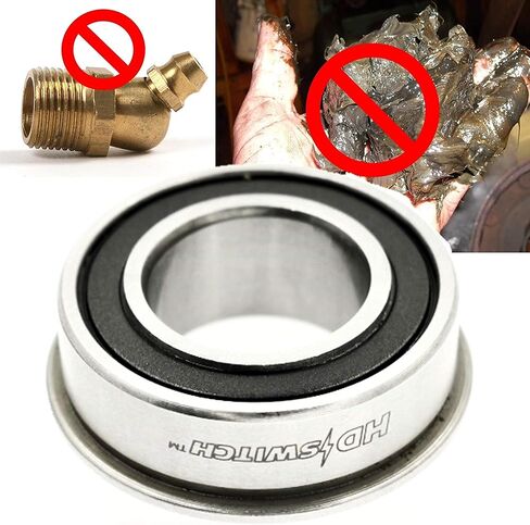 HD Switch HD Front Wheel Bearing Kitting Conversion Kit Fits John Deere LA100 L105 LA125 LA125 LA130 LA135 LA140 LA145 LA150 LA155 LA165 LA175 PREMIUM BELINGS & HEAT WASHERS W/HUBWARE & HUB CAP CAP in Kuwait