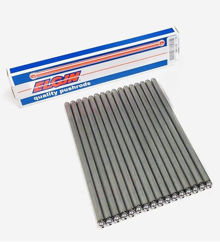 Elgin Industries Rocker Arm & Pushrod مجموعة متوافقة مع 1955-1986 SB Chevy 400 350 327 307 302 283 265 in Kuwait