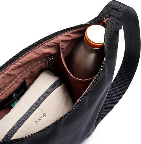 Bellroy Laneway Crescent Bag (حقيبة كتف الحد الأدنى 7 لتر مع الكثير من الجيوب والحزام قابل للتعديل) - Bluesteel in Saudi Arabia