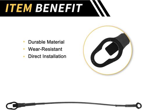 1PAIR CABLES CABLE CABLES CABLE CABLE CABLES FOR FORD F-150 F-250 F-350 1987-1997 LIFT GATE SURPER in Saudi Arabia