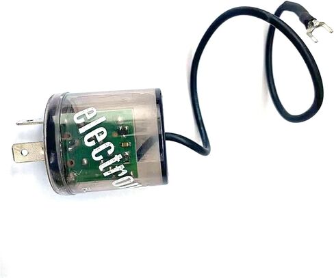 2 PIN PRONG Terminal Relay Electronic Switch Flasher 12V LED LED LIGH in Saudi Arabia