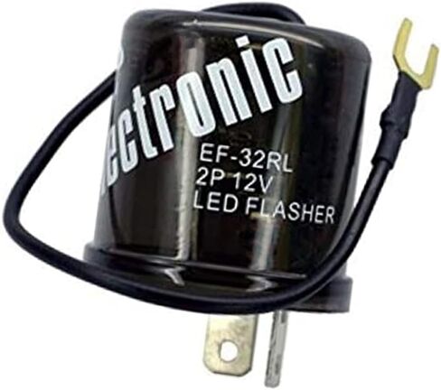 2 PIN PRONG Terminal Relay Electronic Switch Flasher 12V LED LED LIGH in Saudi Arabia