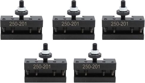 Bxa Wedge Type Quick Change Tool Post Set Plus 250-222 250-201 250-202 250-204 250-207 250-210 250-201T (BXA#1 5Pcs 250-201) in Kuwait