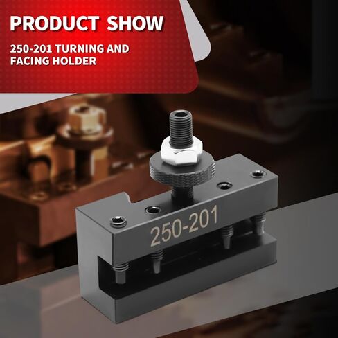 Bxa Wedge Type Quick Change Tool Post Set Plus 250-222 250-201 250-202 250-204 250-207 250-210 250-201T (BXA#1 5Pcs 250-201) in Kuwait