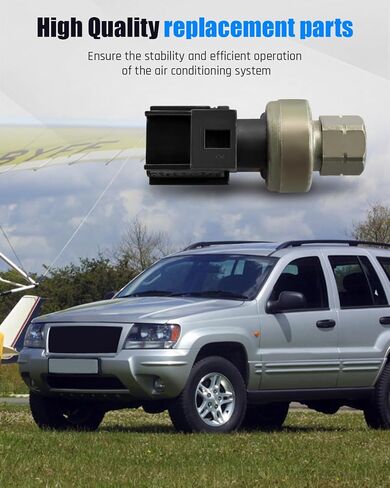 مفتاح محول الضغط A/C [3 دبابيس] يناسب Dodge RAM 1500 2500 3500 2003-2009 ، ملائمة لجيب Grand Cherokee 2002-2004 ، Fit for Jeep Liberty 2002-2005 applaces 20995 ، 5073617aa in Kuwait