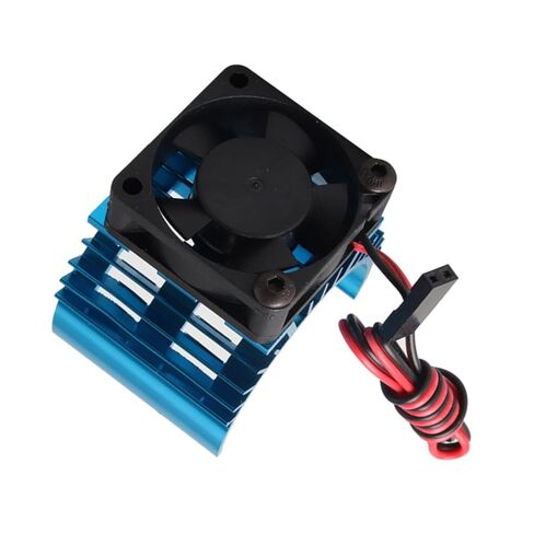 RC Car Car Brush Simple مع مروحة التبريد الأزرق الأزرق المحسّن للحرارة للمحركات المعدلة للأسهم للقوارب الكهربائية التي تعمل بالطاقة الكهربائية in Kuwait