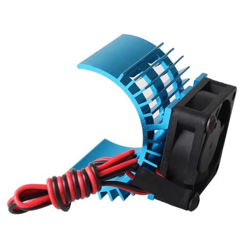 RC Car Car Brush Simple مع مروحة التبريد الأزرق الأزرق المحسّن للحرارة للمحركات المعدلة للأسهم للقوارب الكهربائية التي تعمل بالطاقة الكهربائية in Kuwait